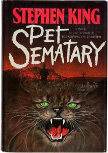 Pet Sematary Book Cover Stephen King